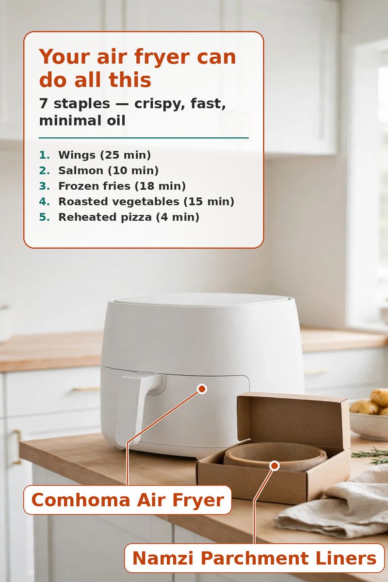 7 Things Your Air Fryer Does Better Than Your Oven
