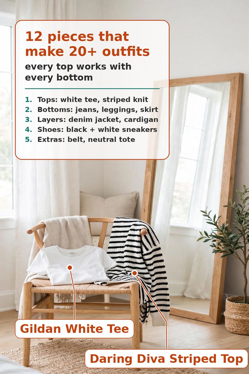 12 Pieces, 20 Outfits: The Capsule That Ends "Nothing to Wear"