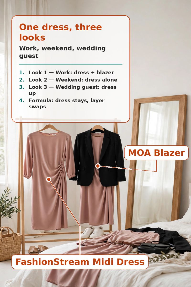 One Dress: Work, Weekend, Wedding Guest