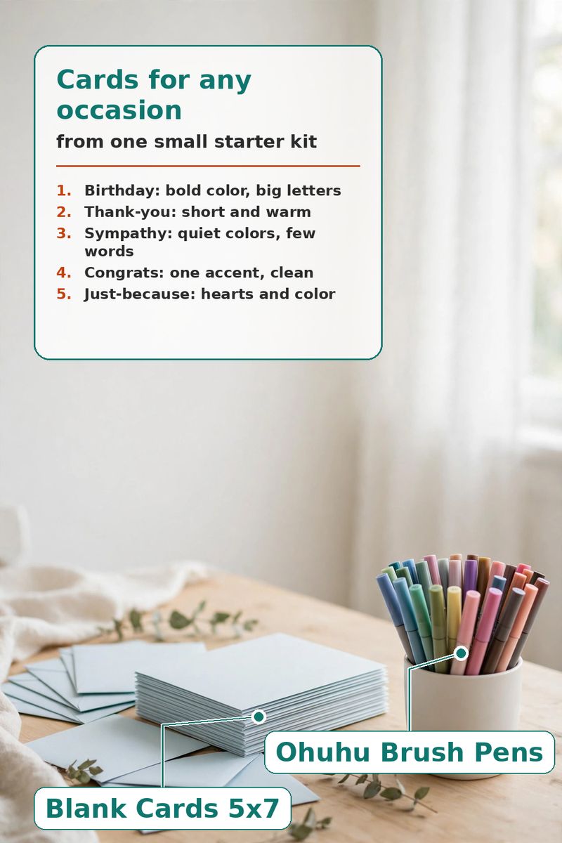 Handmade Cards That Look Store-Bought (With a Budget Kit)