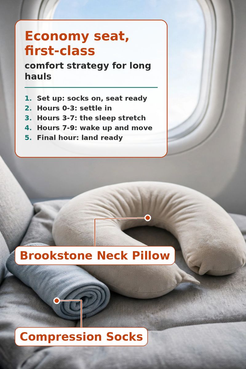 Survive a 10-Hour Flight Comfortably (Economy Seat Edition)